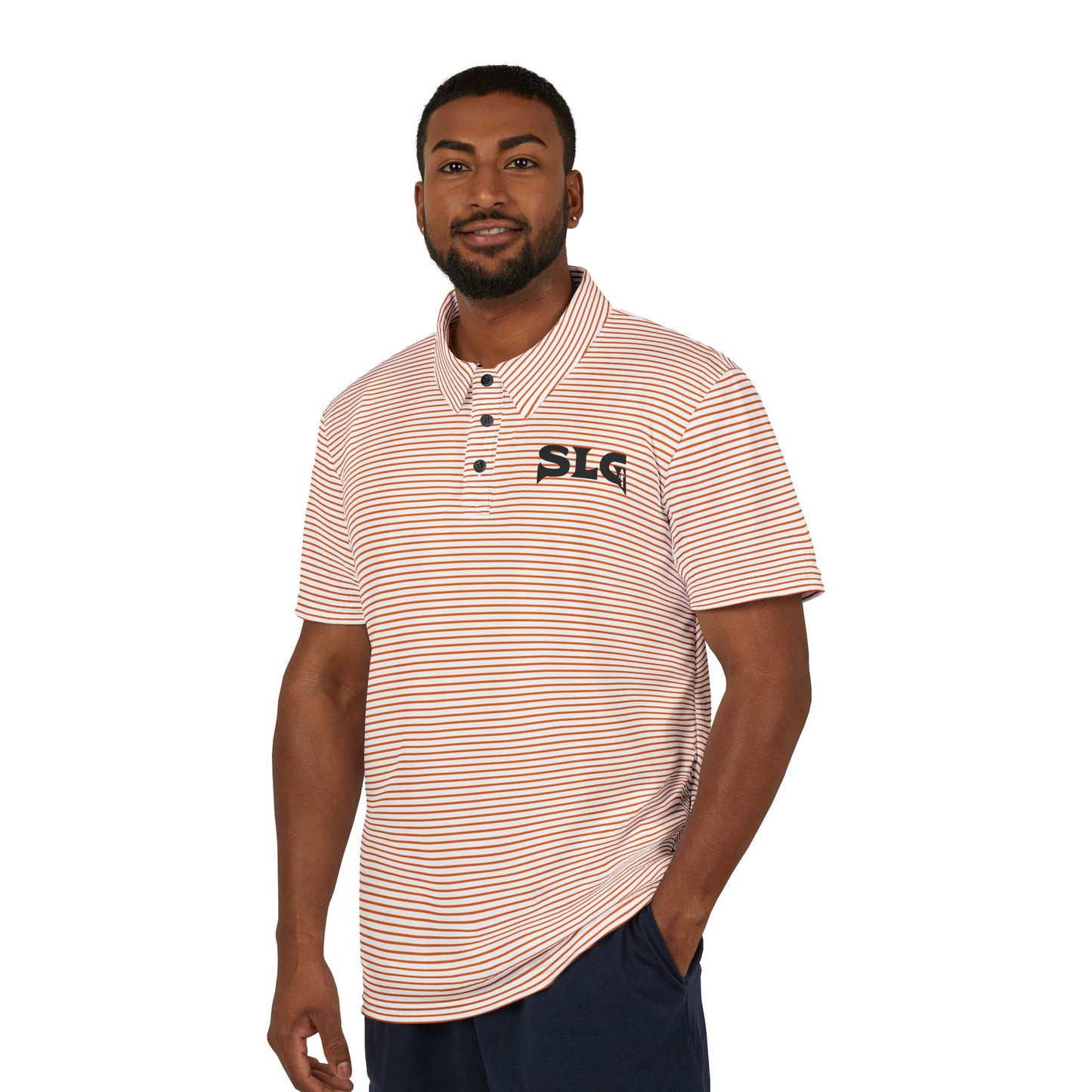 Tiger Striped Tailgater SLG Polo