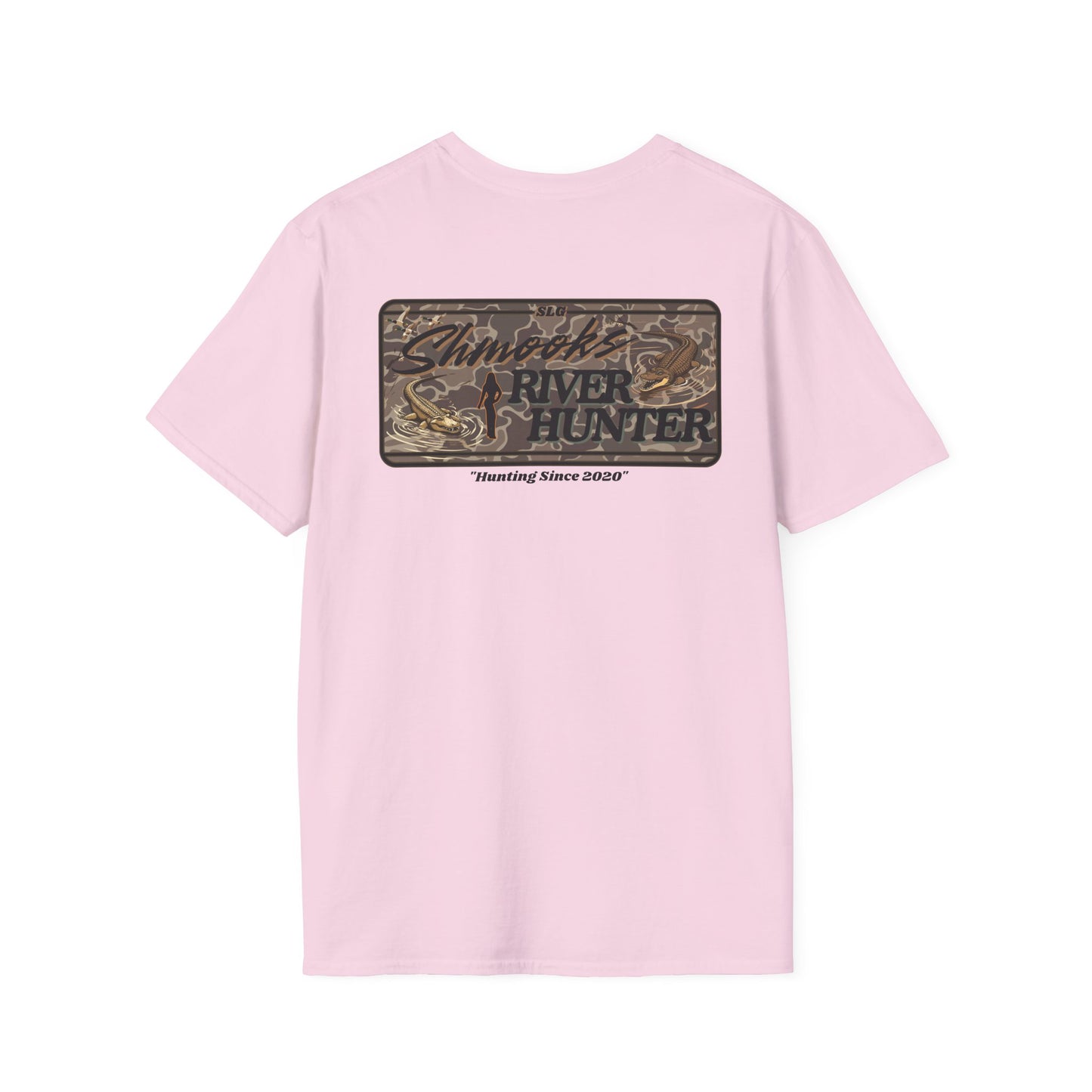 Shmooks Brown Camo "River Hunter" SLG Soft T-Shirt