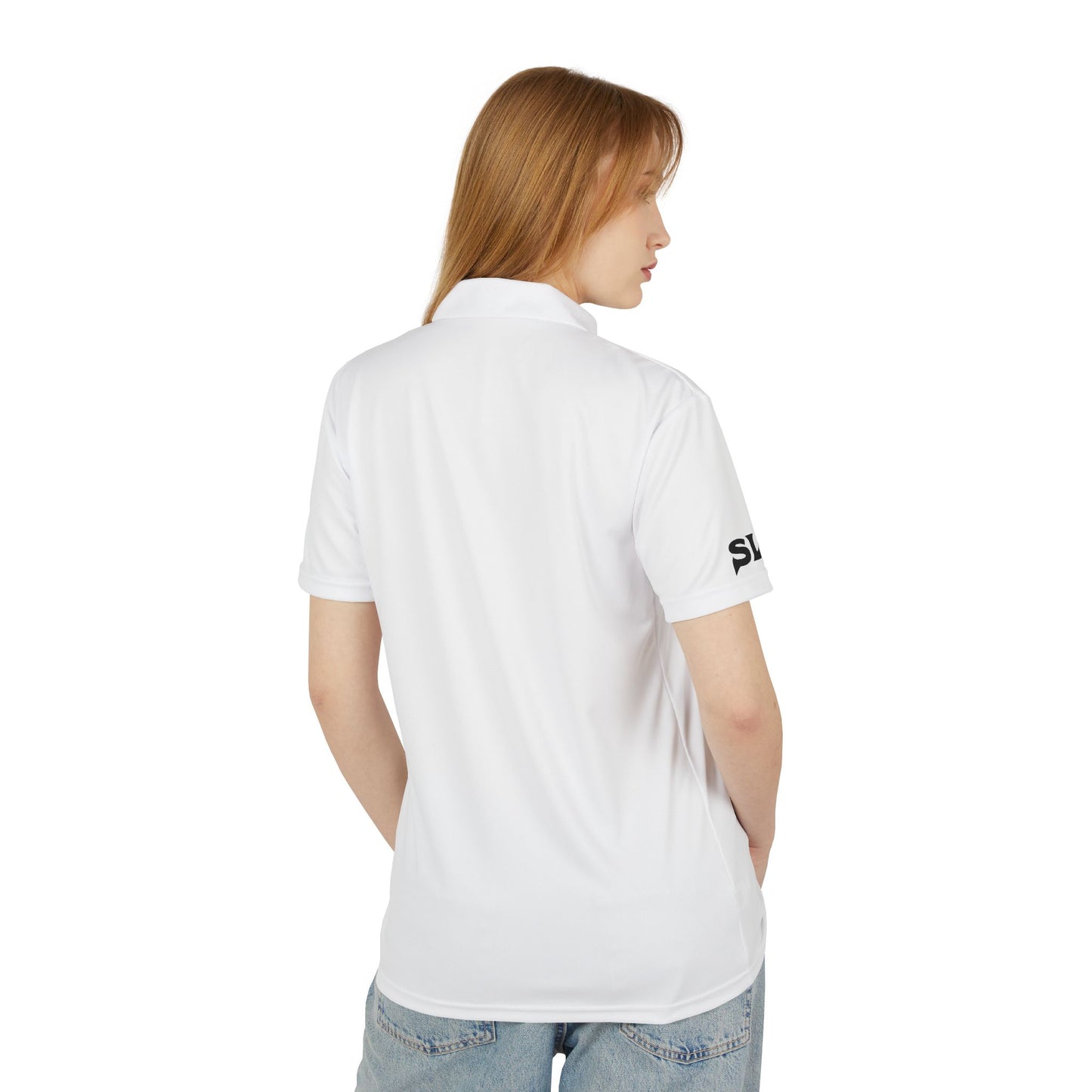 White SLG Polo