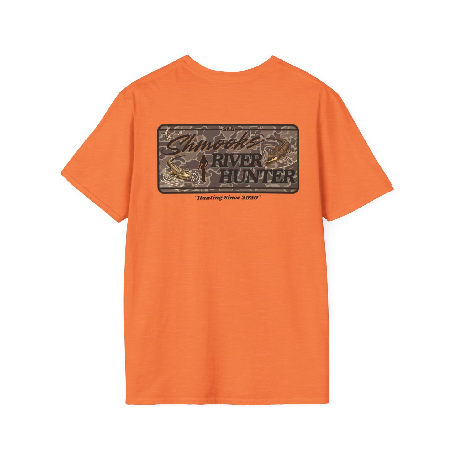 Shmooks Brown Camo "River Hunter" SLG Soft T-Shirt