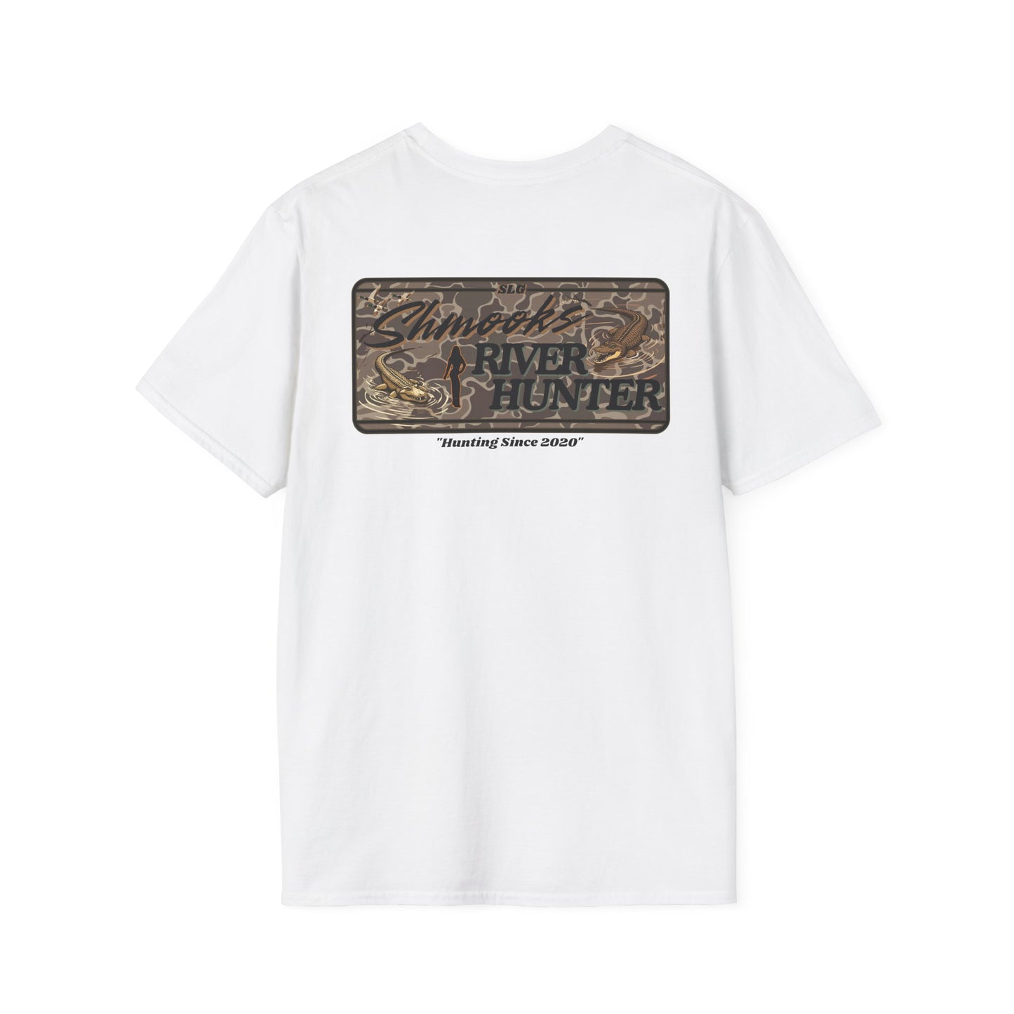 Shmooks Brown Camo "River Hunter" SLG Soft T-Shirt