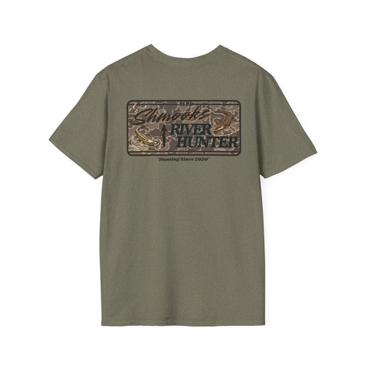 Shmooks Brown Camo "River Hunter" SLG Soft T-Shirt