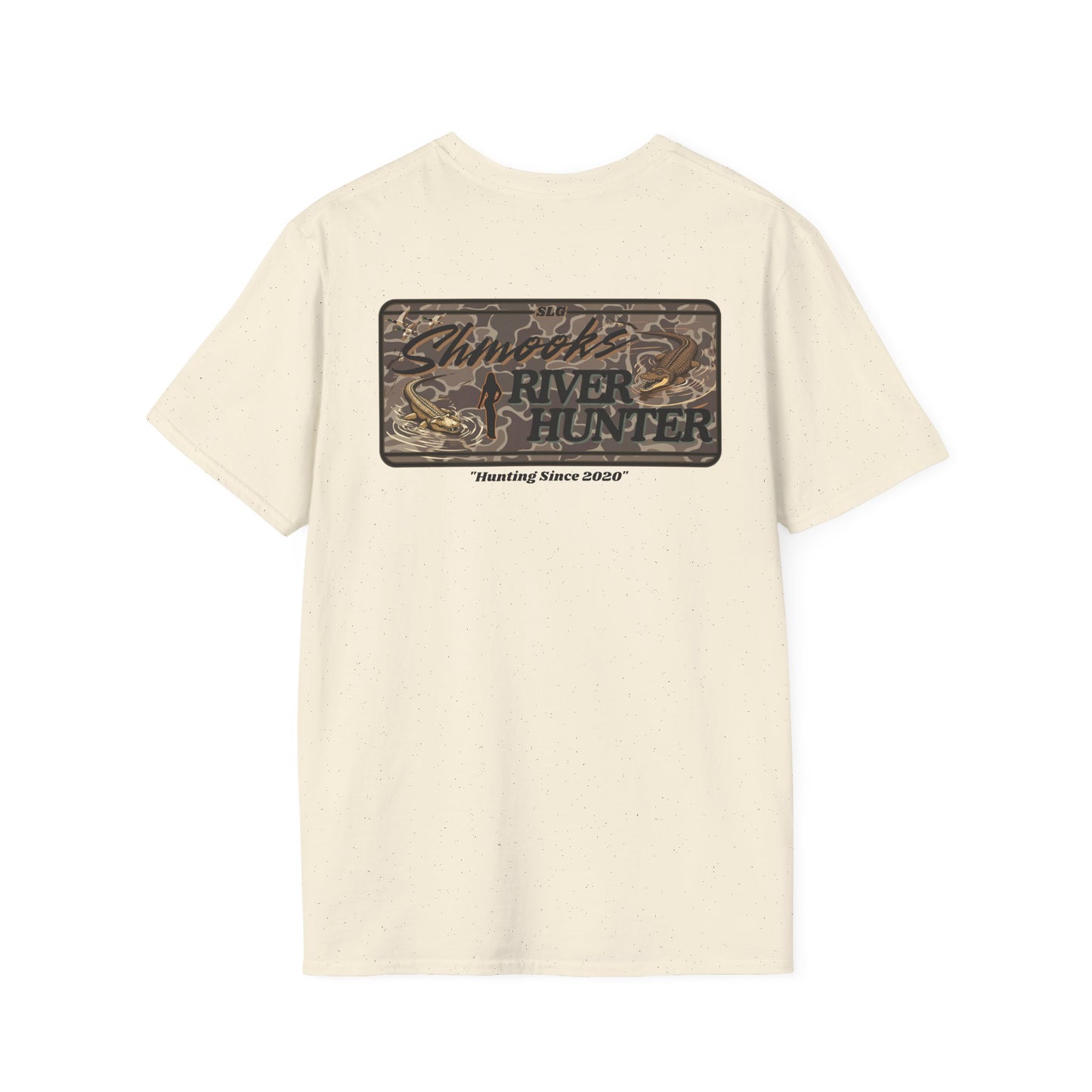 Shmooks Brown Camo "River Hunter" SLG Soft T-Shirt