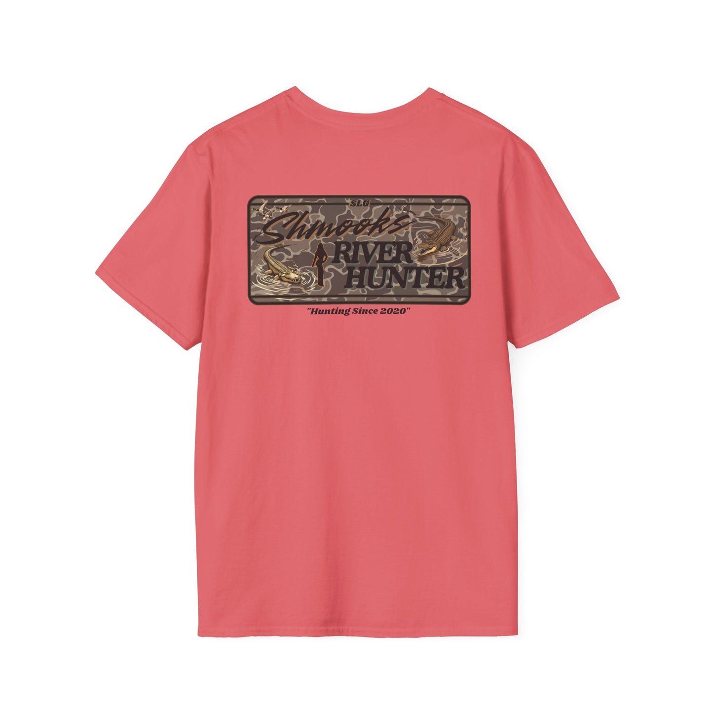 Shmooks Brown Camo "River Hunter" SLG Soft T-Shirt