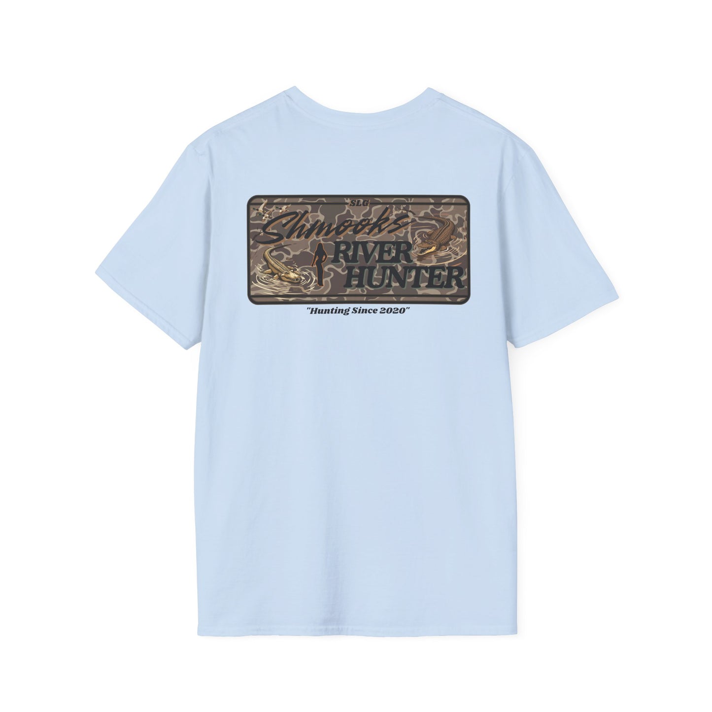 Shmooks Brown Camo "River Hunter" SLG Soft T-Shirt