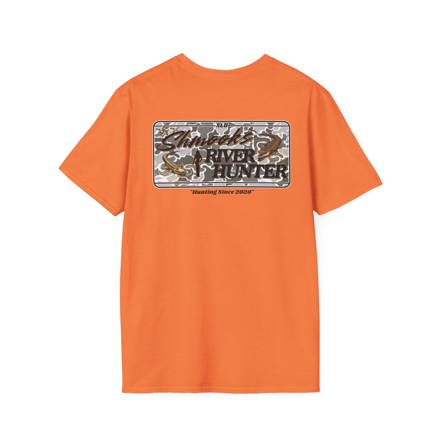 Shmooks Grey Camo "River Hunter" SLG Soft T-Shirt