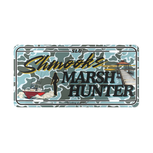 Shmooks "Marsh Hunter" Vanity Plate